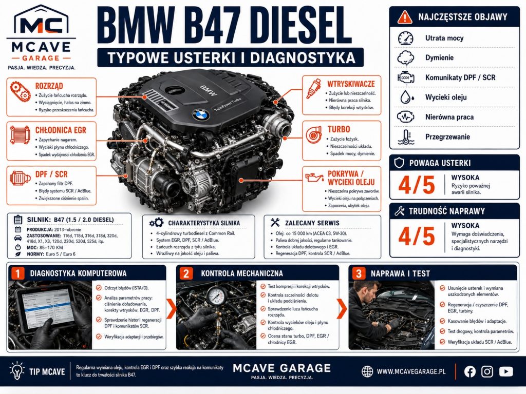 Bmw B47 Turbo i Aktuator Niedoladowanie oraz Tryb Awaryjny