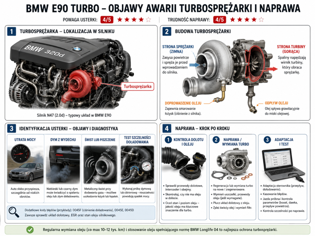 Bmw E90 Turbo Objawy Awarii