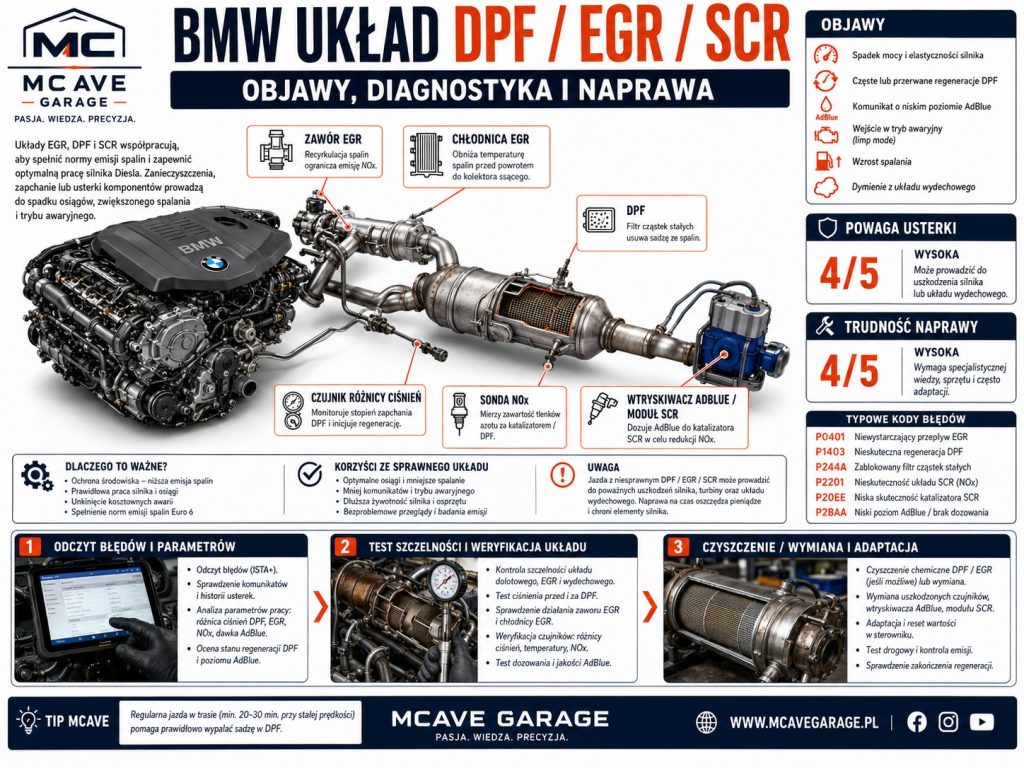 Bmw G30 Chlodnica EGR Objawy